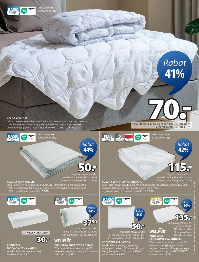 Gazetka promocyjna Jysk str. 17