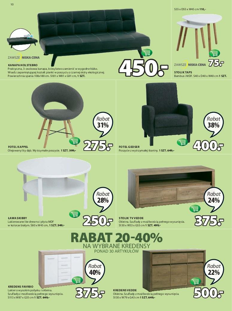 Gazetka promocyjna Jysk str. 10