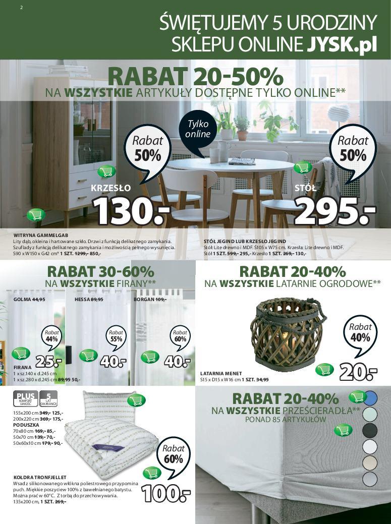 Gazetka promocyjna Jysk str. 2