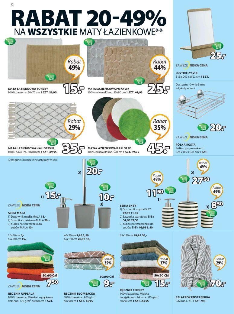 Gazetka promocyjna Jysk str. 12