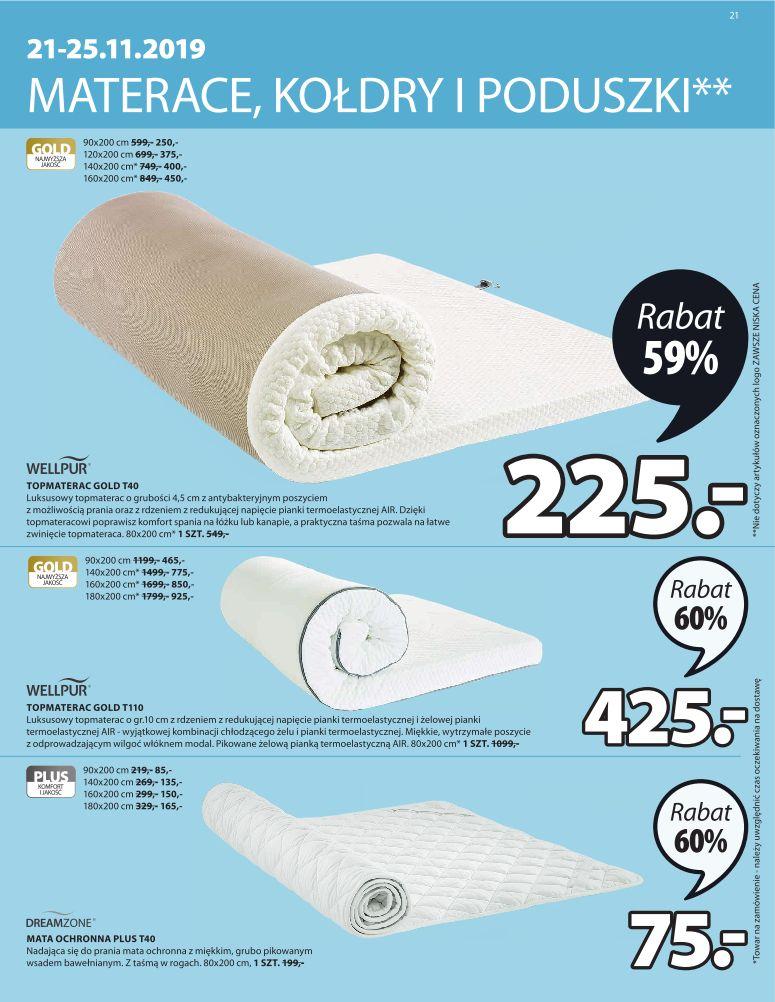 Gazetka promocyjna Jysk str. 21