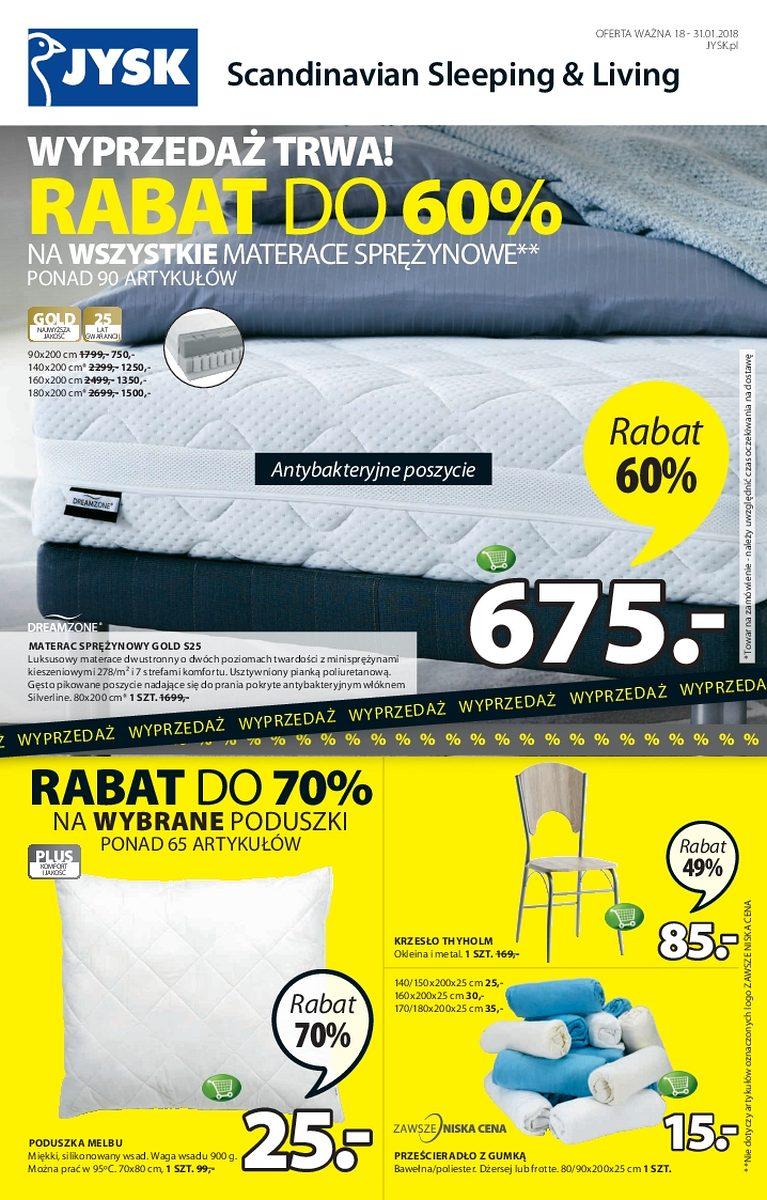 Gazetka promocyjna Jysk str. 1