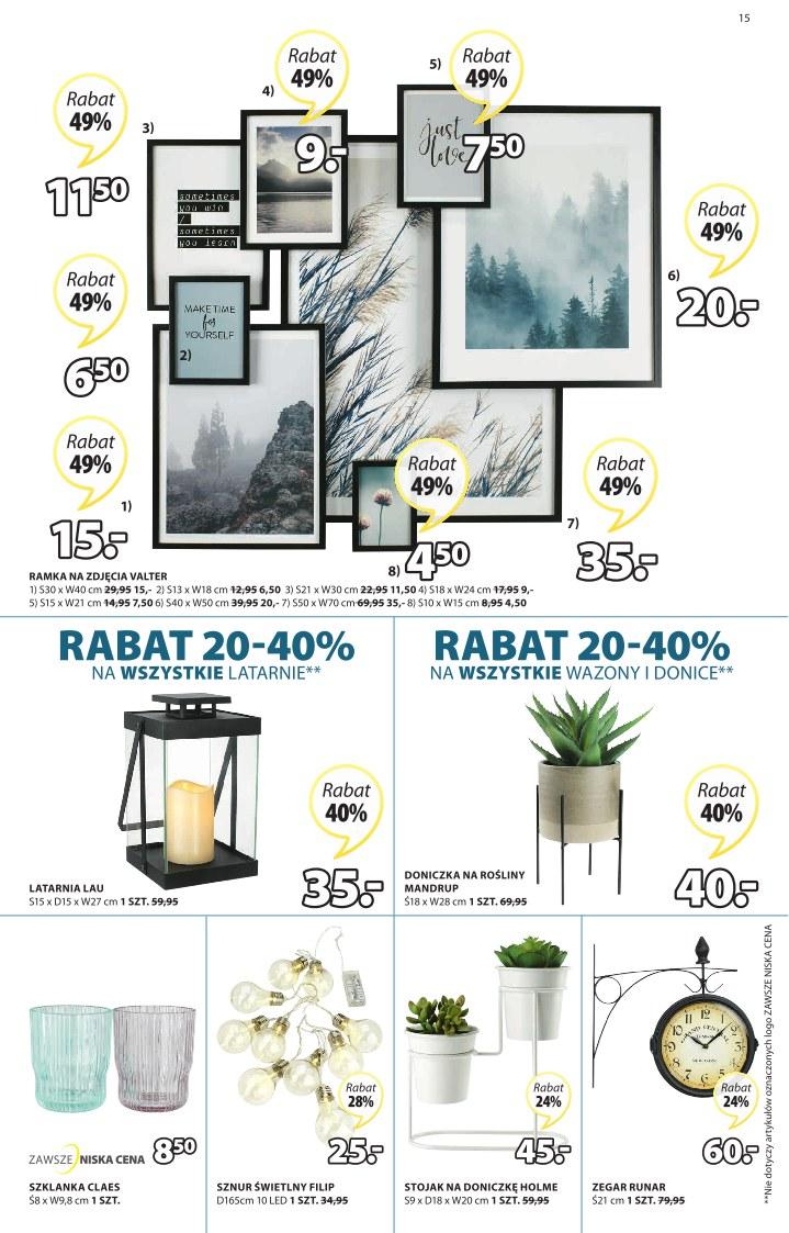 Gazetka promocyjna Jysk str. 15