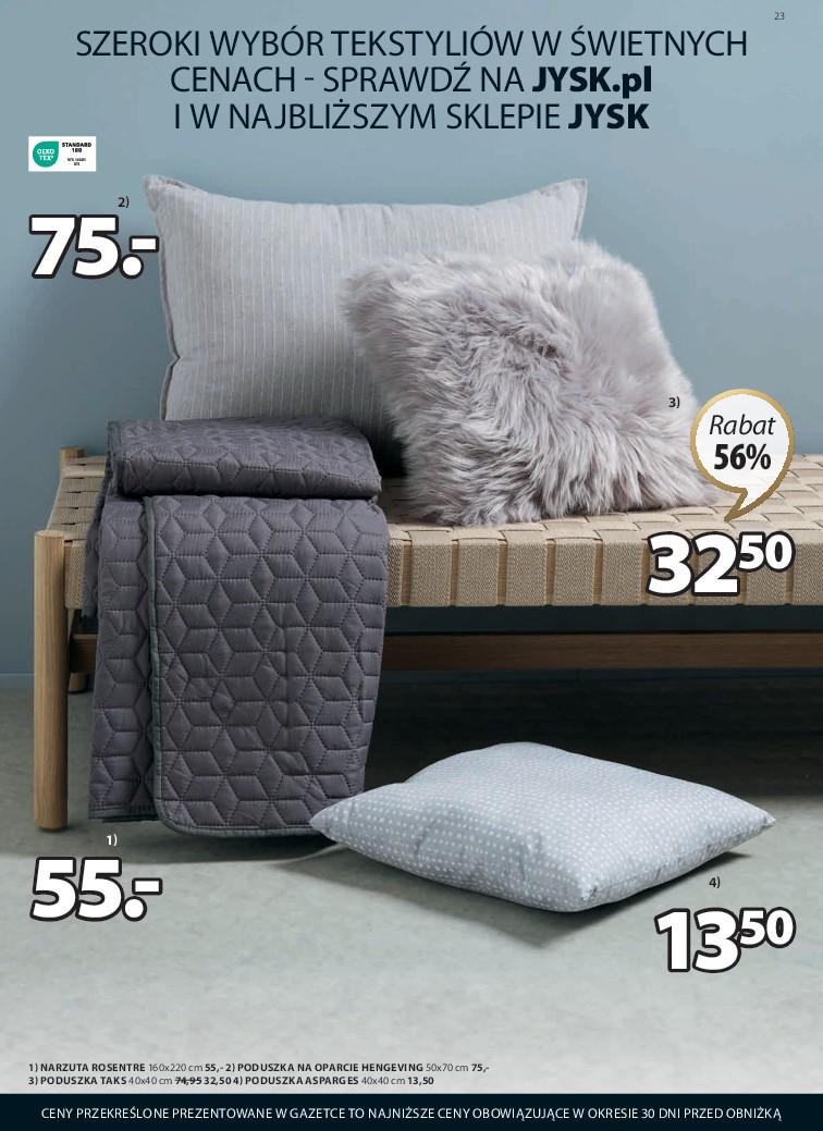 Gazetka promocyjna Jysk str. 23