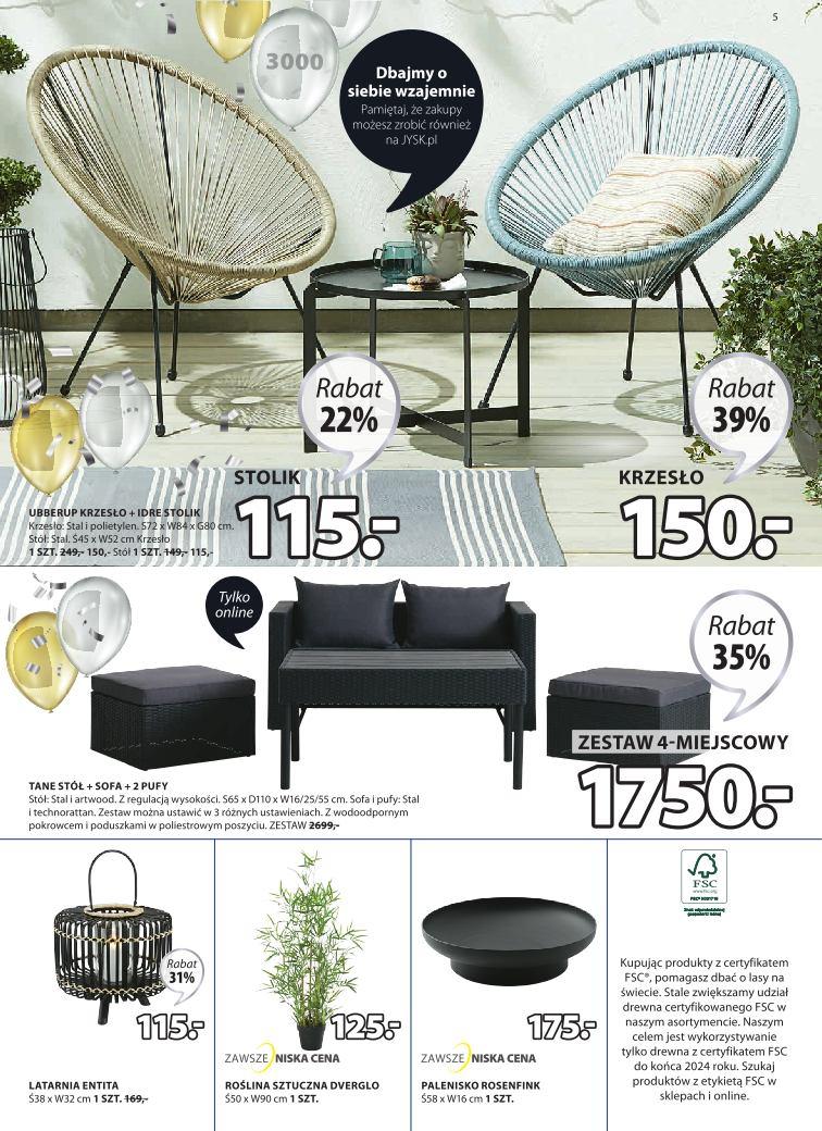 Gazetka promocyjna Jysk str. 5