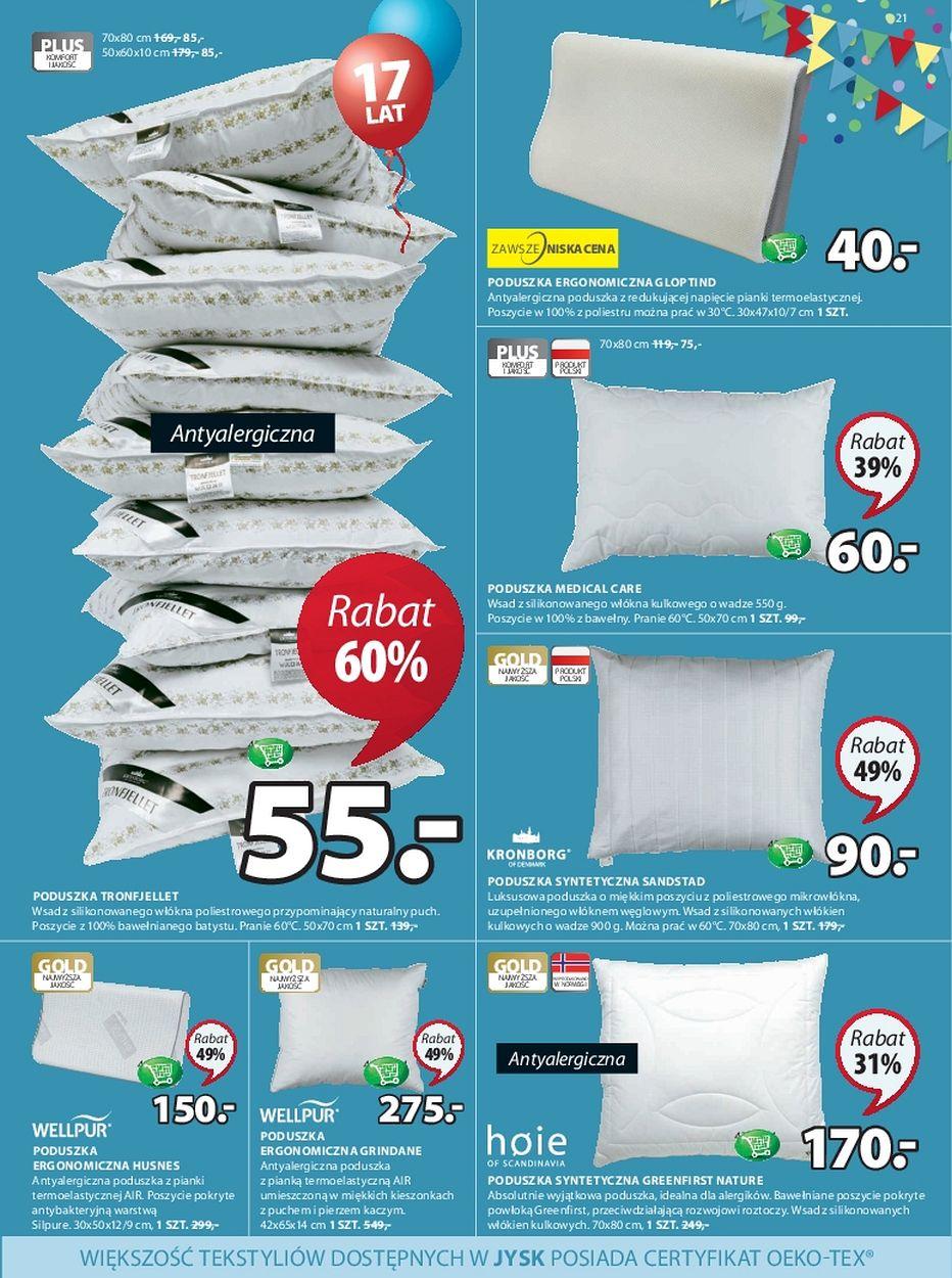 Gazetka promocyjna Jysk str. 21