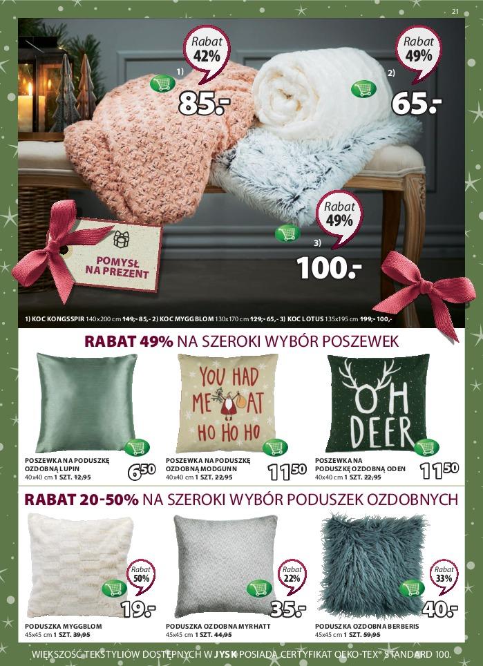 Gazetka promocyjna Jysk str. 21