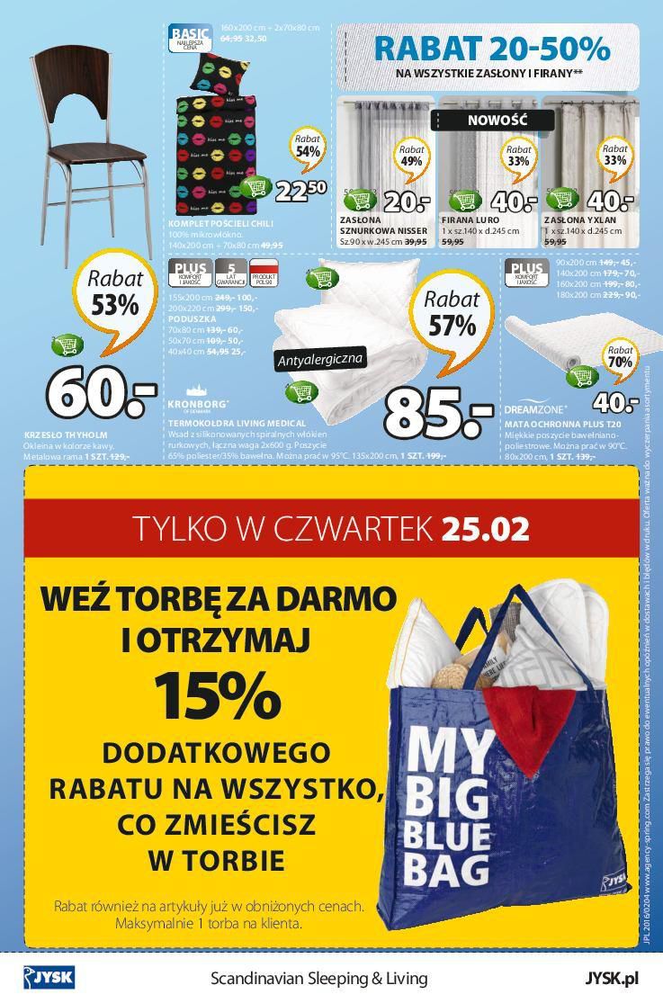 Gazetka promocyjna Jysk str. 16
