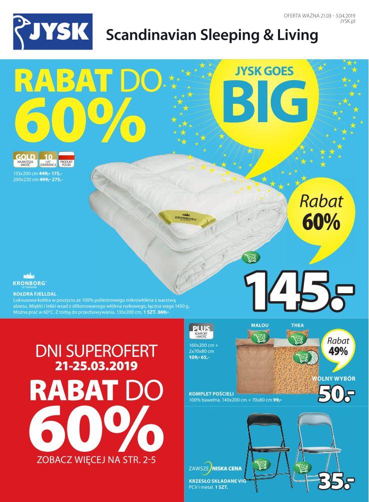 Gazetka promocyjna Jysk str. 1