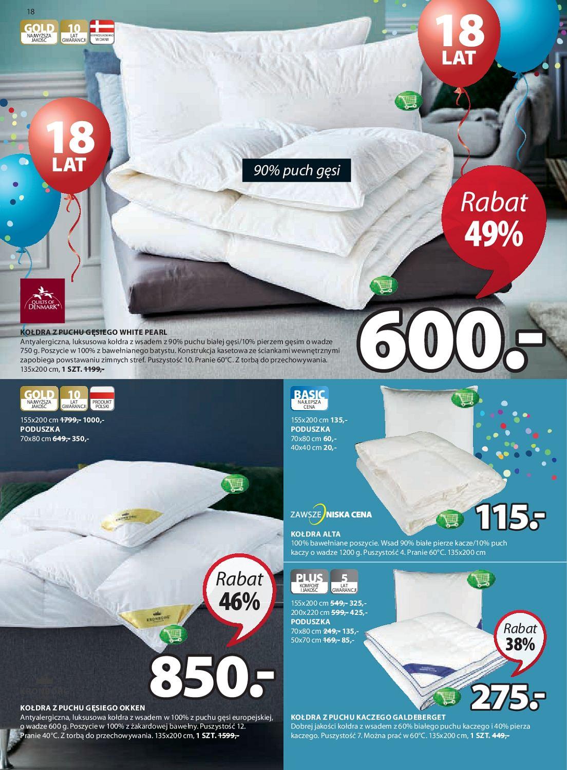 Gazetka promocyjna Jysk str. 18