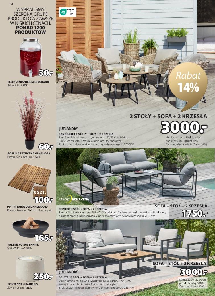 Gazetka promocyjna Jysk str. 14