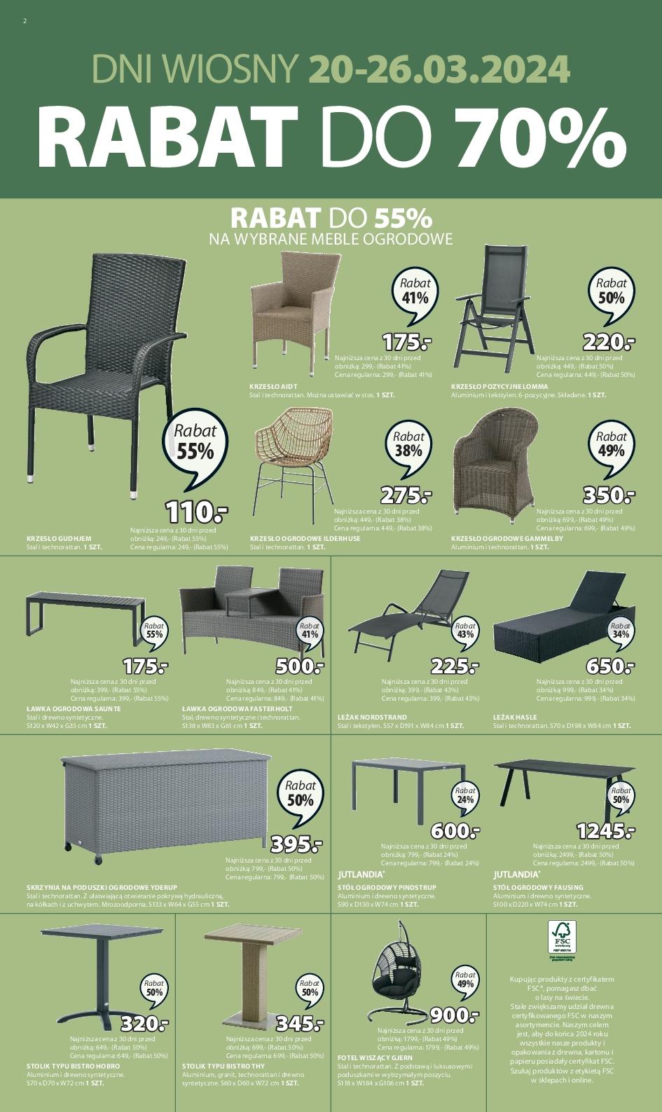 Gazetka promocyjna Jysk str. 2