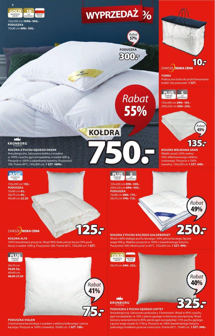 Gazetka promocyjna Jysk str. 8