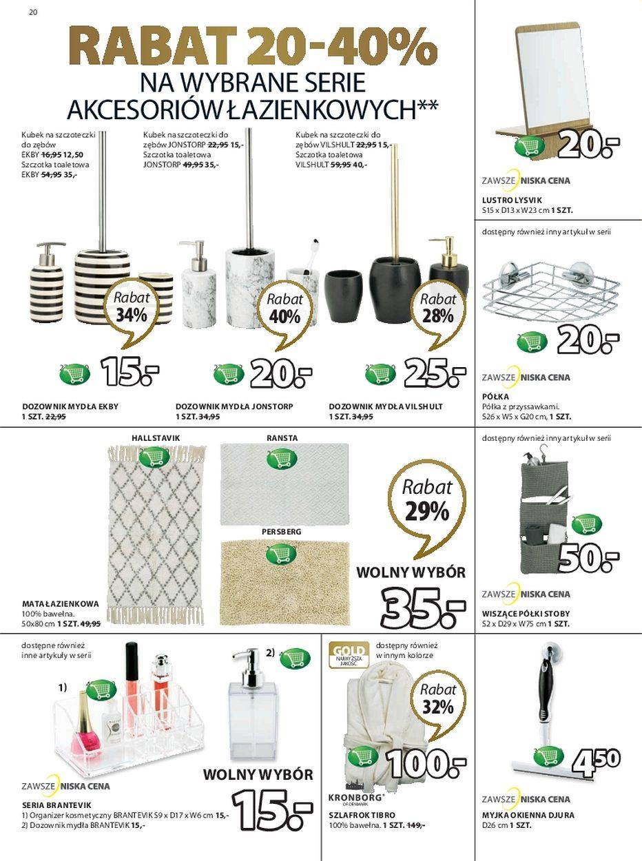 Gazetka promocyjna Jysk str. 20