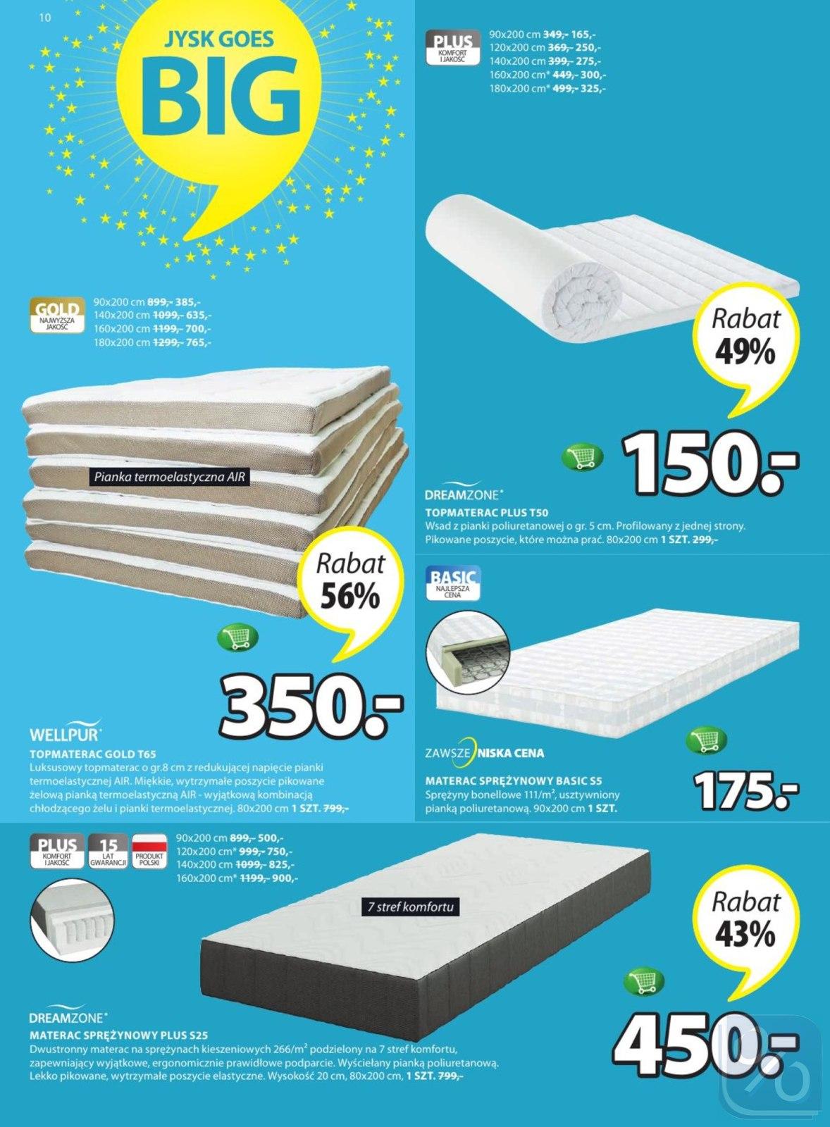 Gazetka promocyjna Jysk str. 10