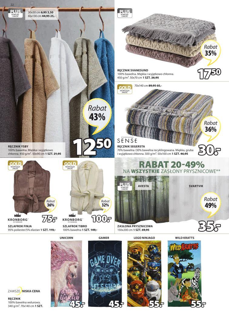 Gazetka promocyjna Jysk str. 22
