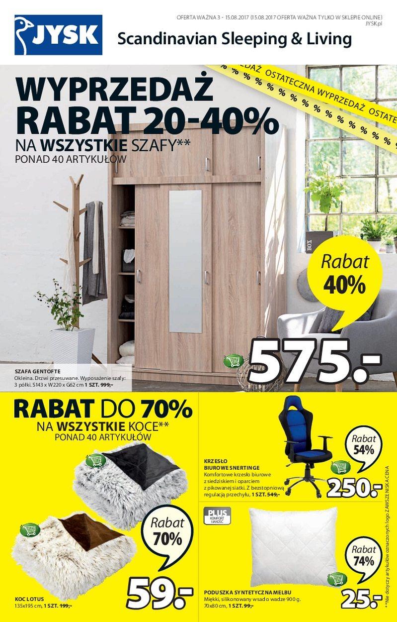 Gazetka promocyjna Jysk str. 1
