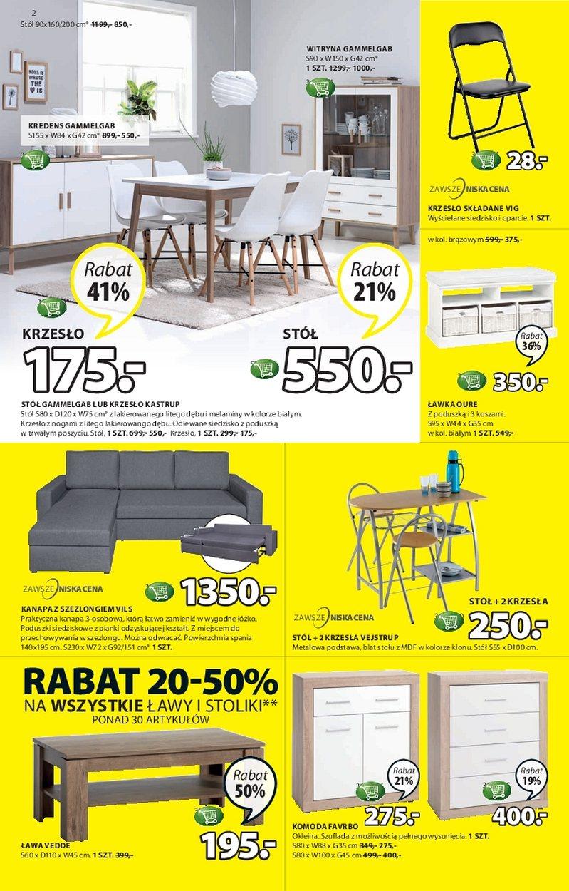 Gazetka promocyjna Jysk str. 2