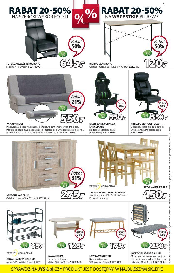 Gazetka promocyjna Jysk str. 5