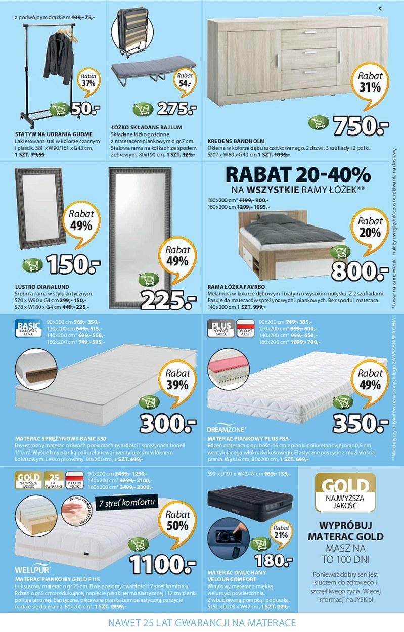 Gazetka promocyjna Jysk str. 5