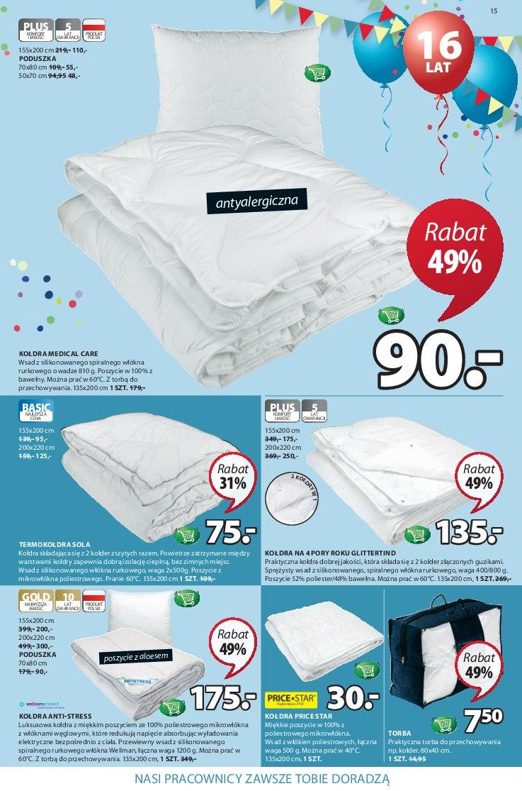 Gazetka promocyjna Jysk str. 15