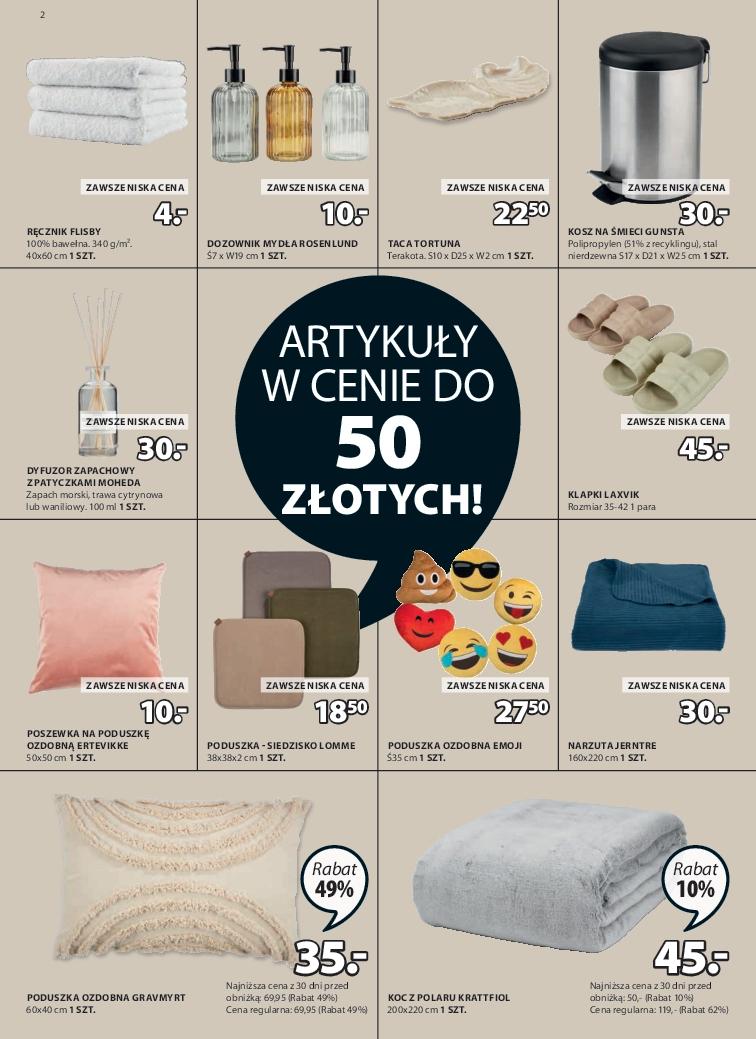 Gazetka promocyjna Jysk str. 2