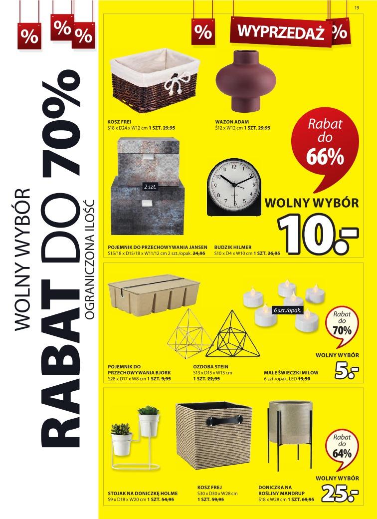 Gazetka promocyjna Jysk str. 19