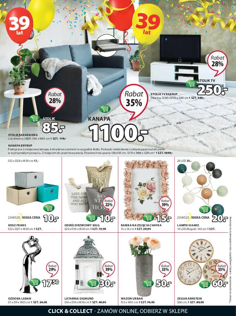 Gazetka promocyjna Jysk str. 13