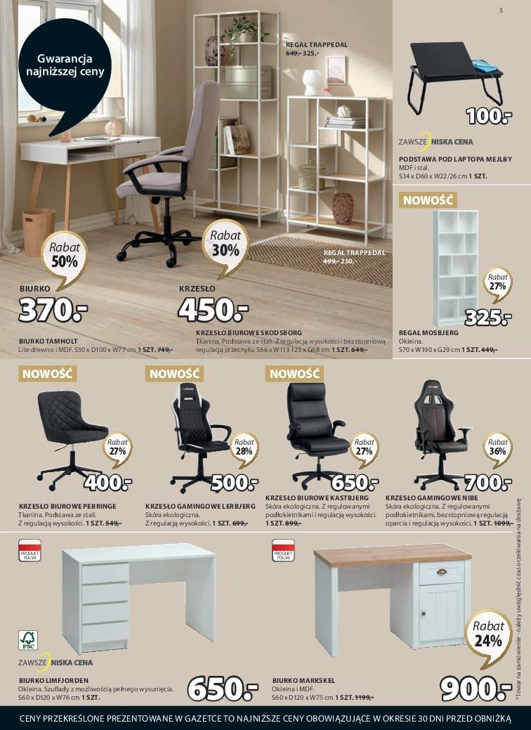 Gazetka promocyjna Jysk str. 5