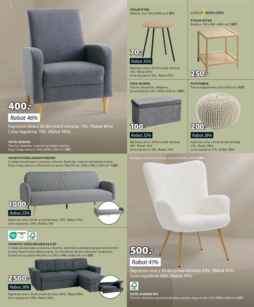 Gazetka promocyjna Jysk str. 2