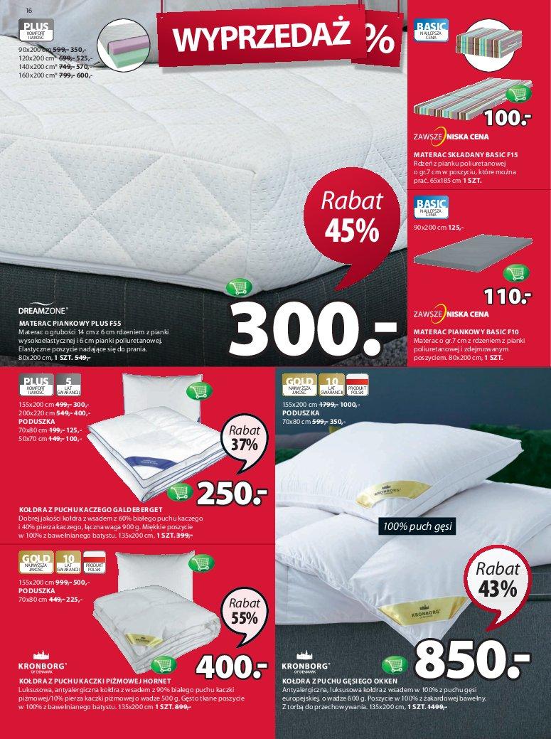 Gazetka promocyjna Jysk str. 16