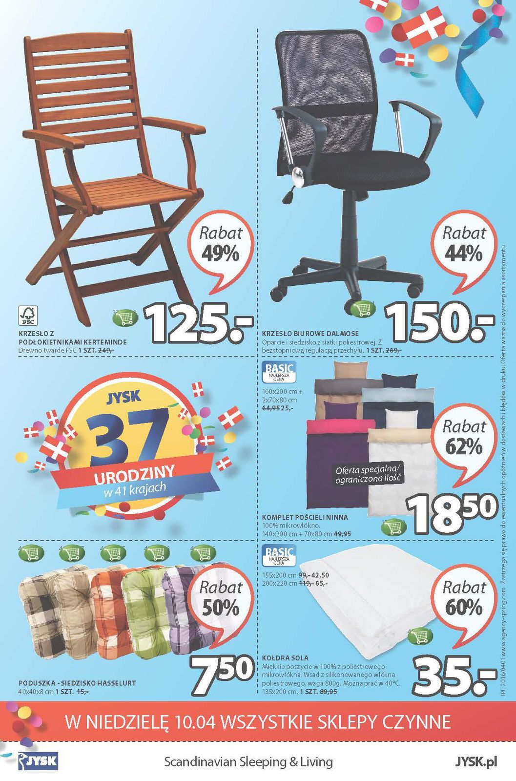 Gazetka promocyjna Jysk str. 16