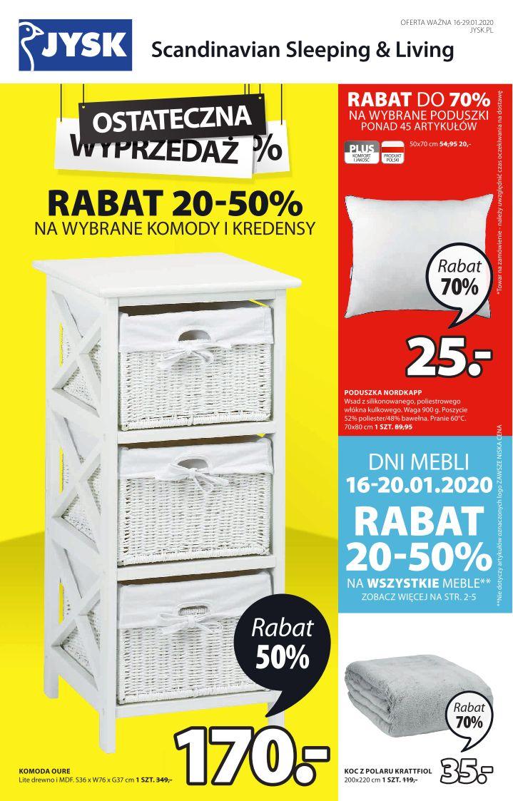Gazetka promocyjna Jysk str. 1