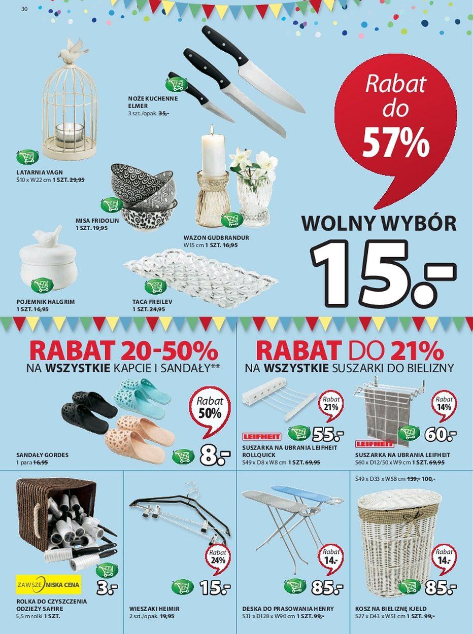 Gazetka promocyjna Jysk str. 30