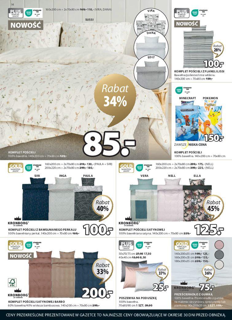 Gazetka promocyjna Jysk str. 14