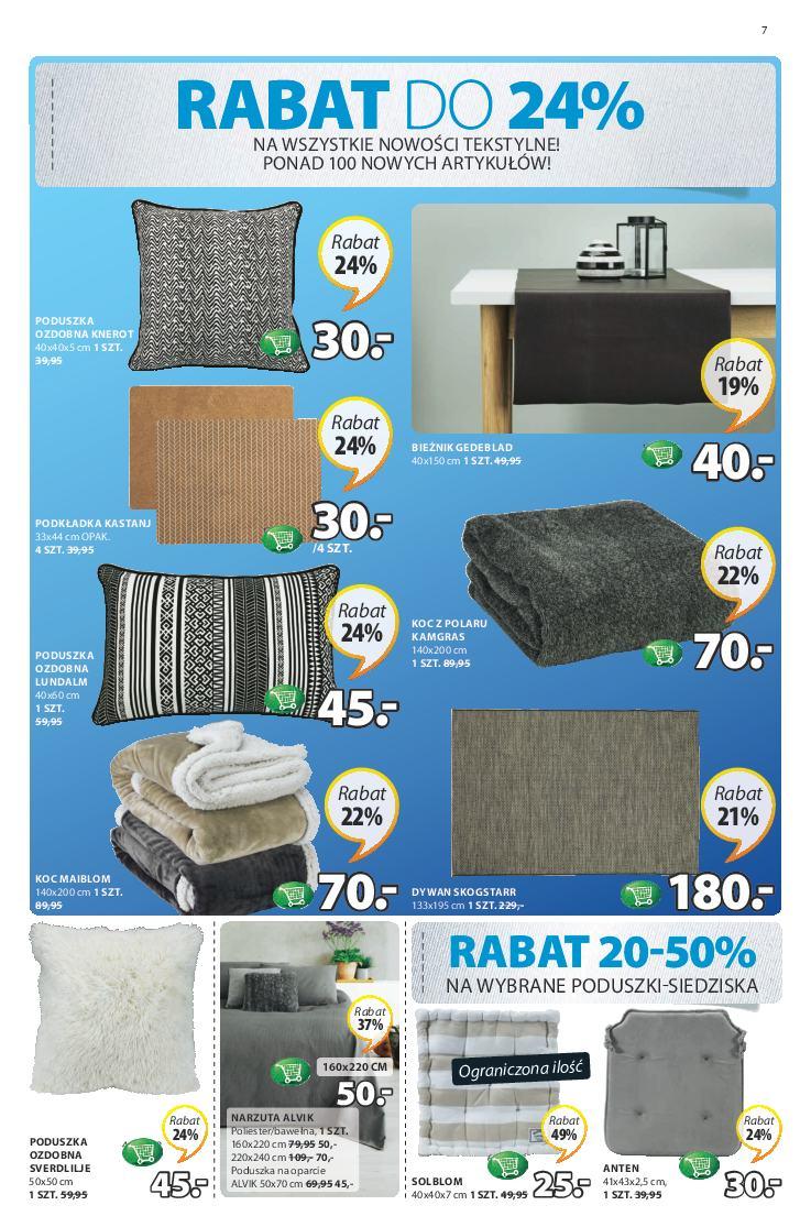 Gazetka promocyjna Jysk str. 7