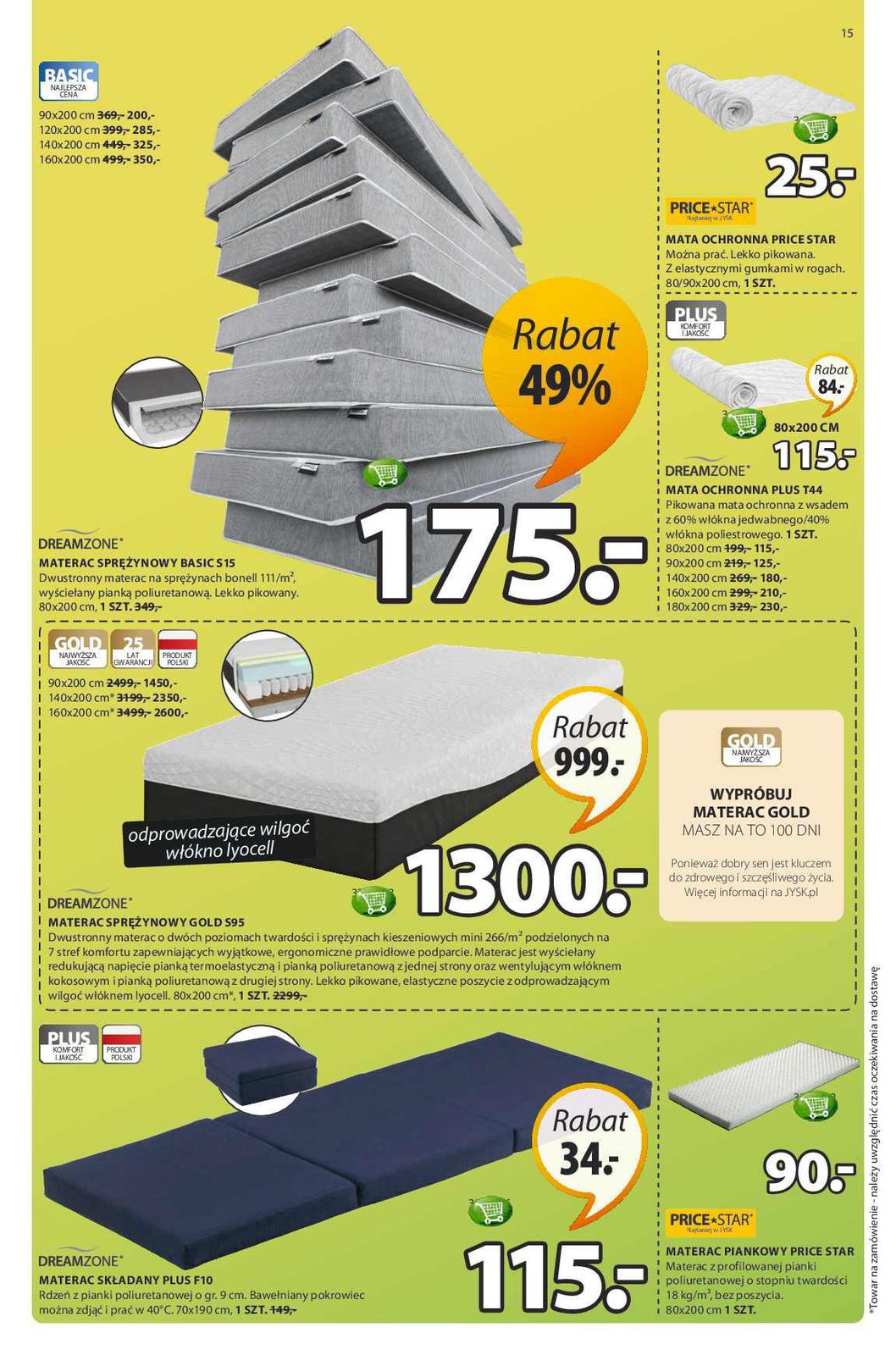 Gazetka promocyjna Jysk str. 15
