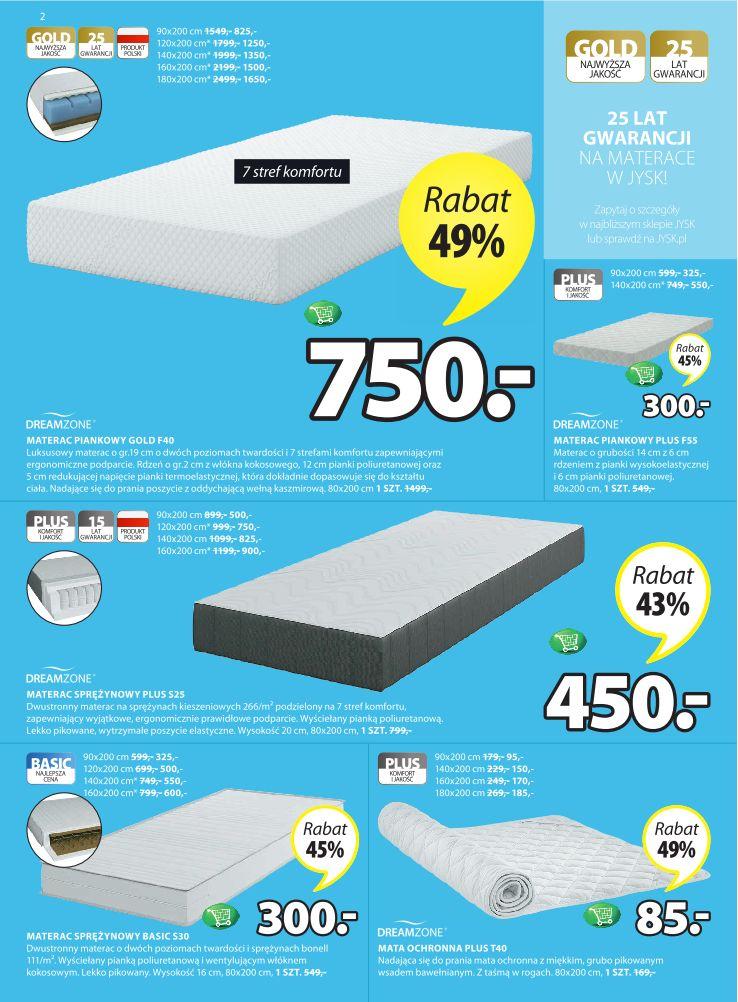 Gazetka promocyjna Jysk str. 2