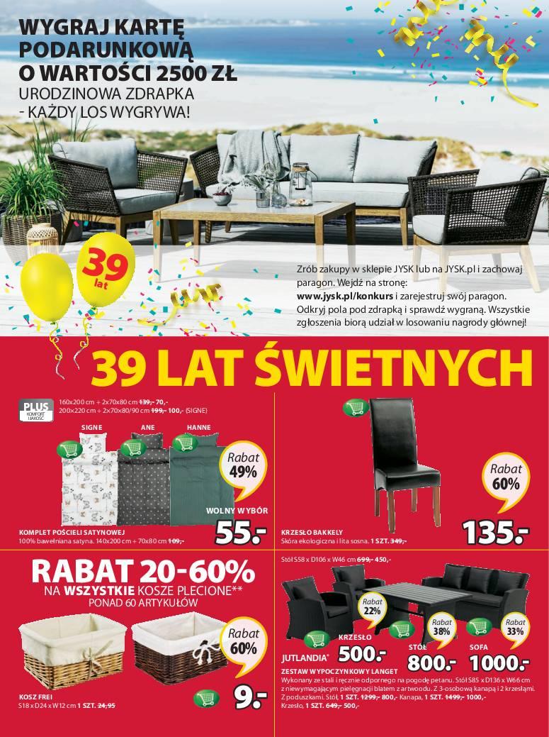 Gazetka promocyjna Jysk str. 2