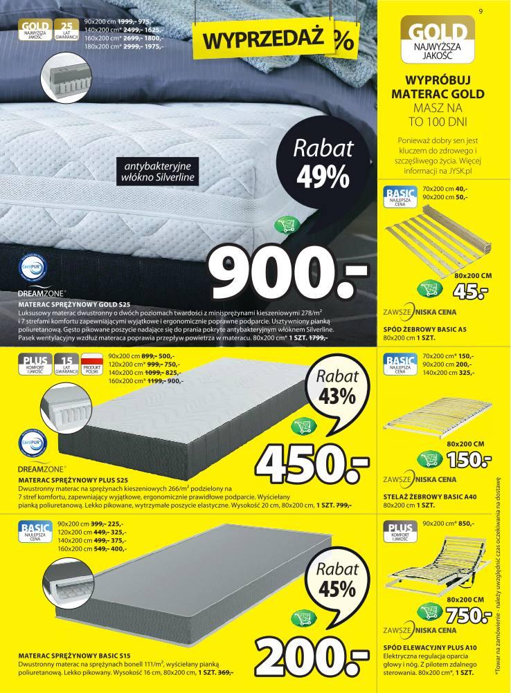 Gazetka promocyjna Jysk str. 9