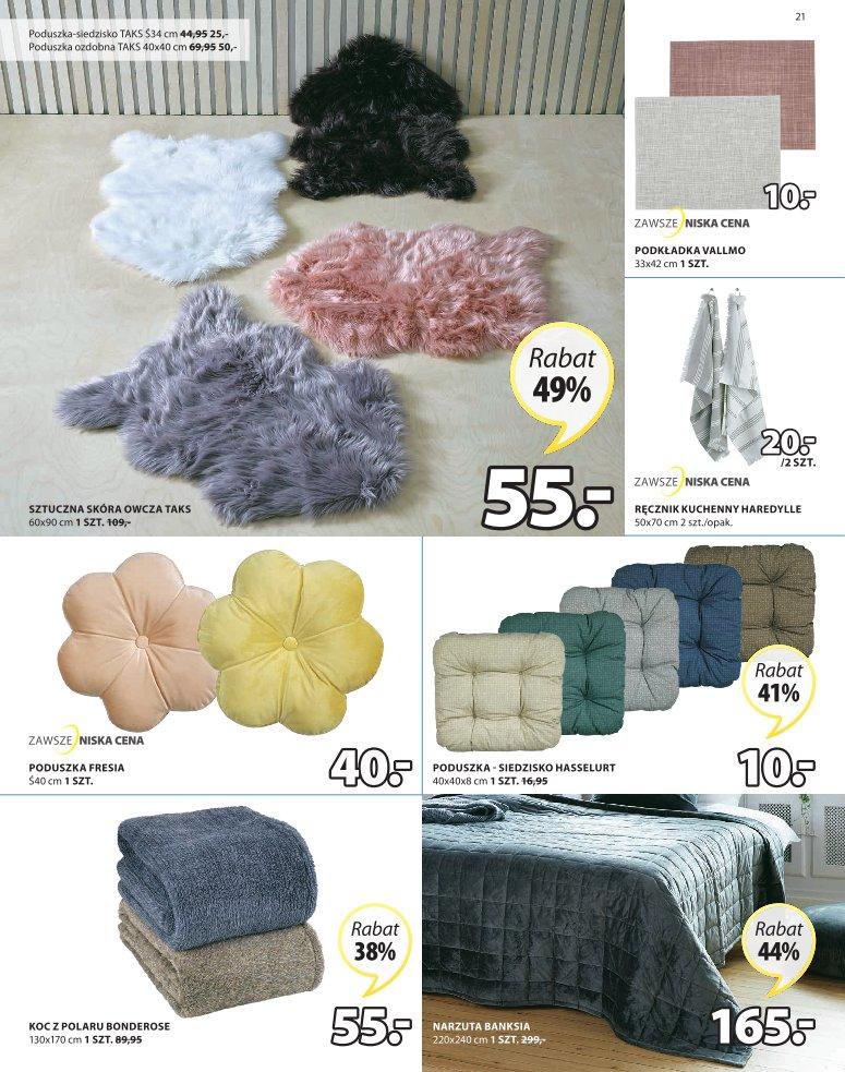 Gazetka promocyjna Jysk str. 21