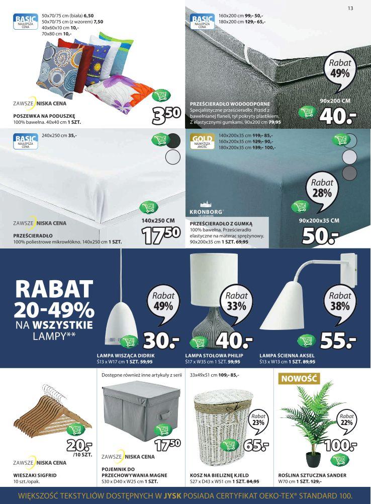 Gazetka promocyjna Jysk str. 13