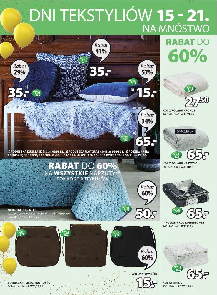 Gazetka promocyjna Jysk str. 2