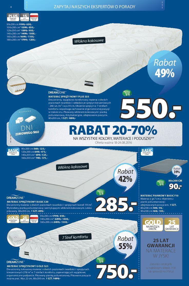 Gazetka promocyjna Jysk str. 4