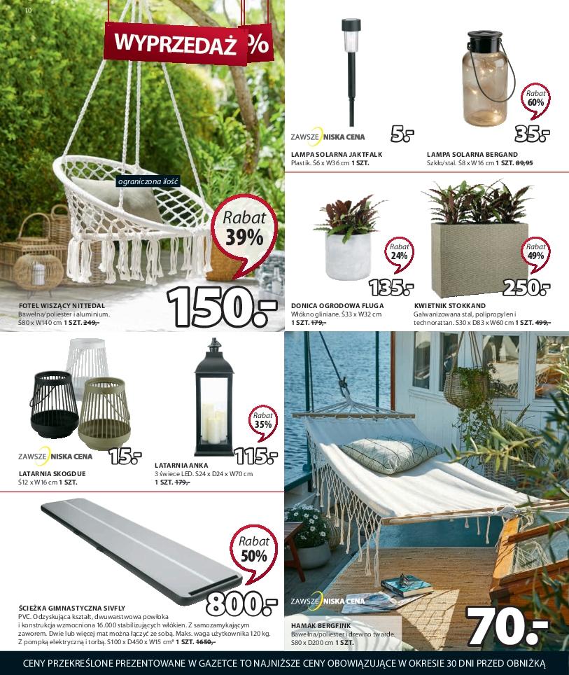 Gazetka promocyjna Jysk str. 10