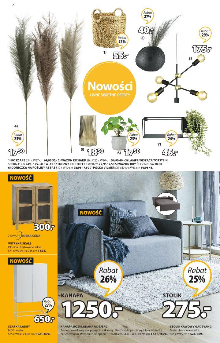 Gazetka promocyjna Jysk str. 2