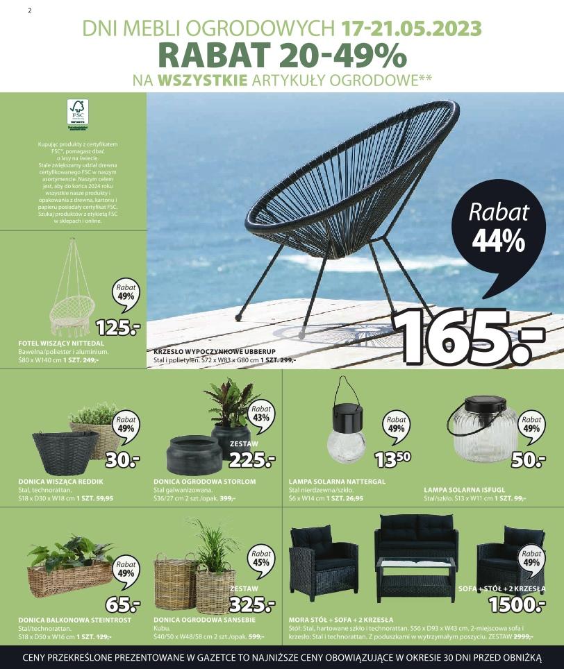 Gazetka promocyjna Jysk str. 2