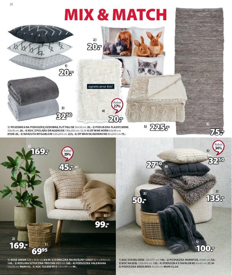 Gazetka promocyjna Jysk str. 22