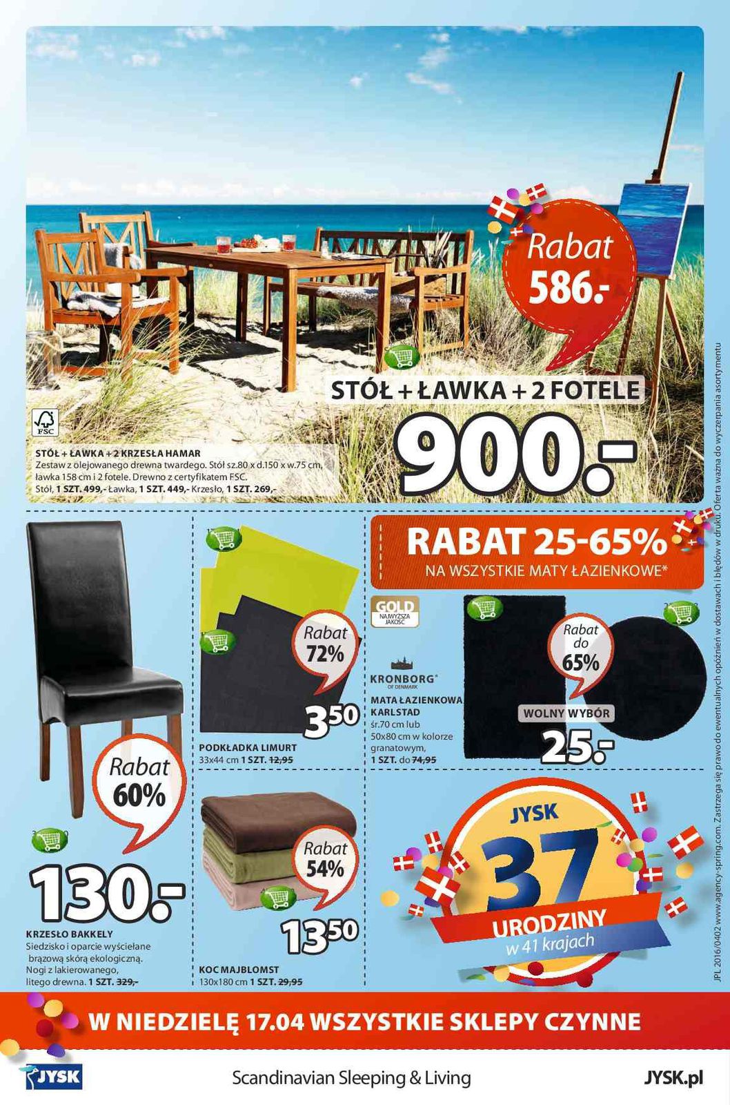 Gazetka promocyjna Jysk str. 16