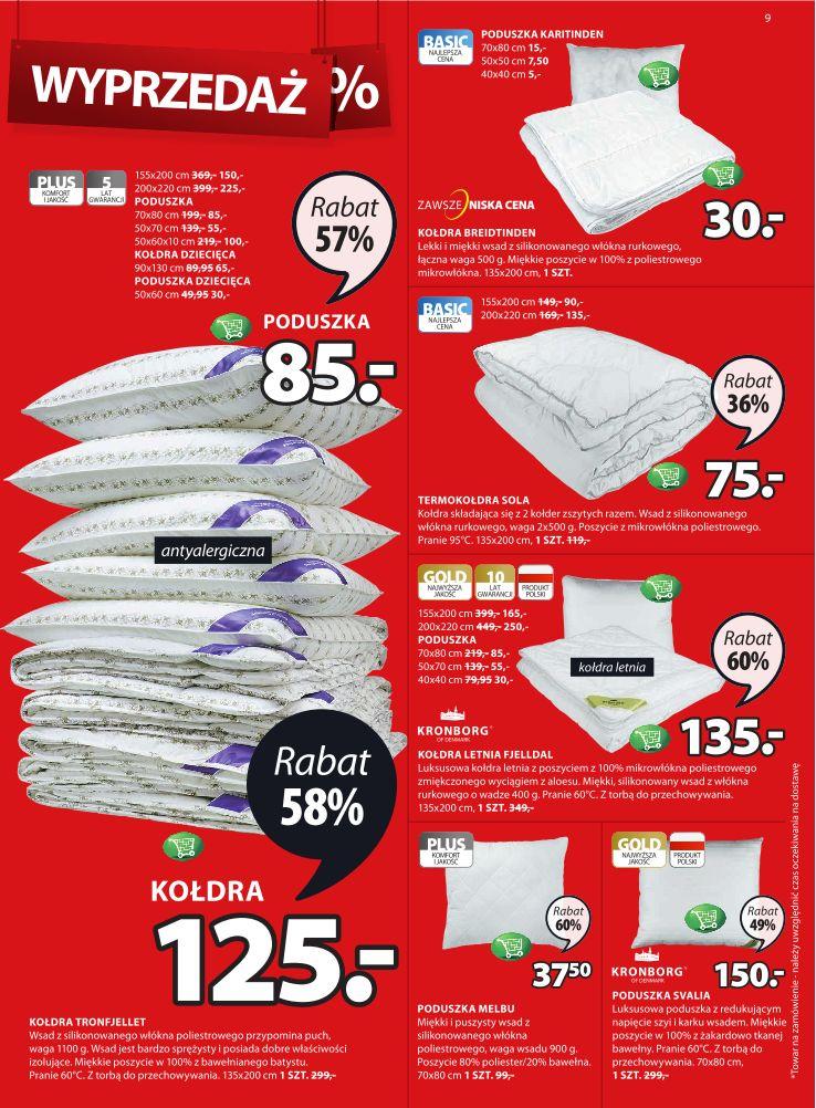 Gazetka promocyjna Jysk str. 9